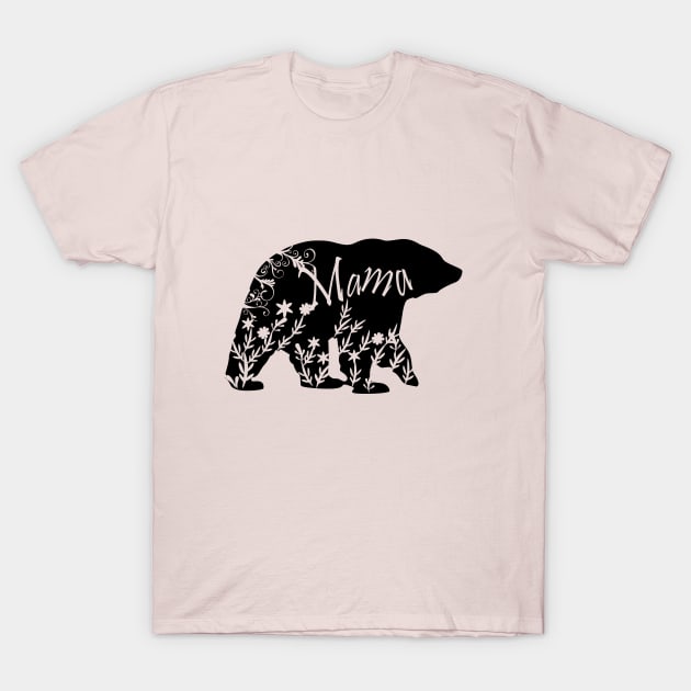 Mama Bear T-Shirt by KwaaiKraai